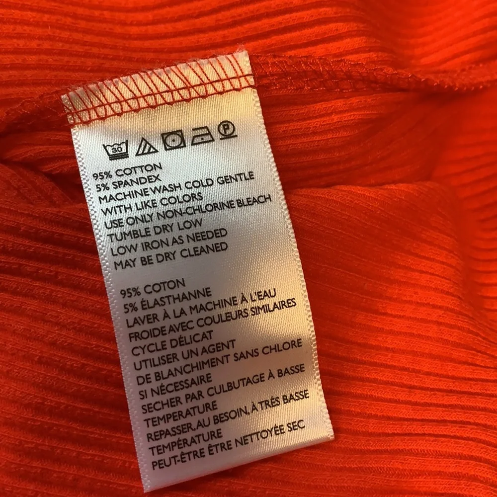 Free People Orange Strappy Back Ribbed Maxi Dress - Picture 3 of 3